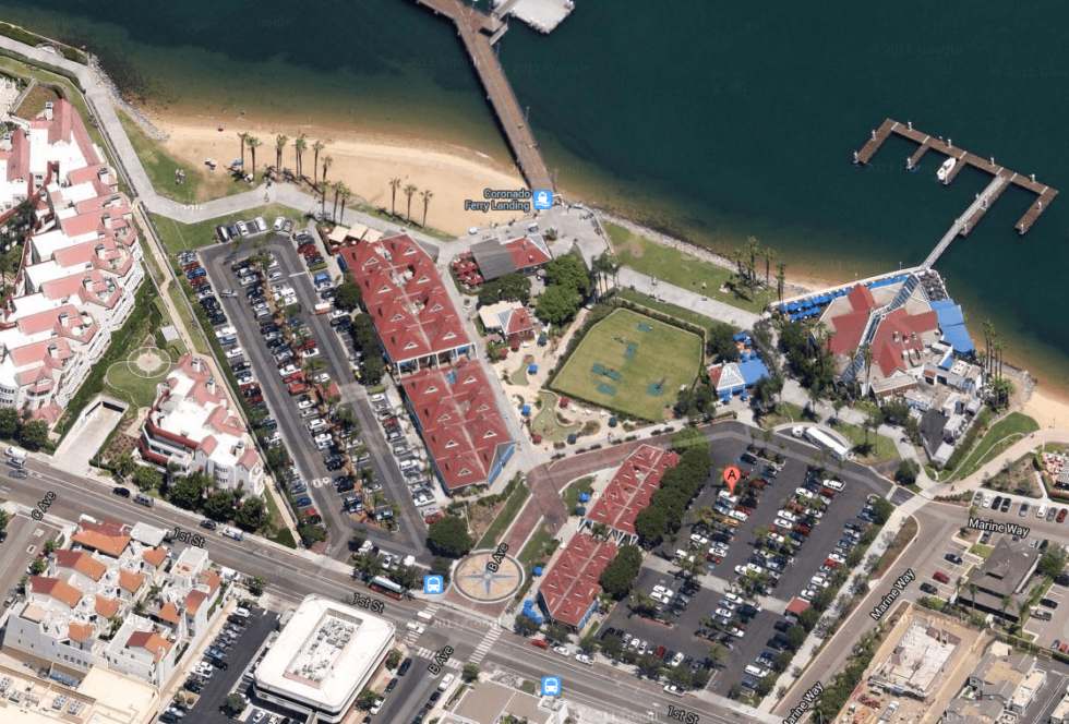 Parking Coronado Ferry Landing