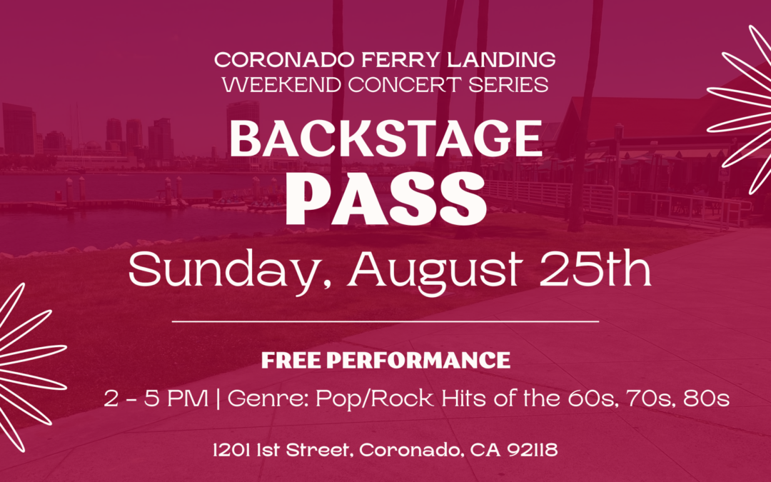 Backstage Pass – Weekend Concert